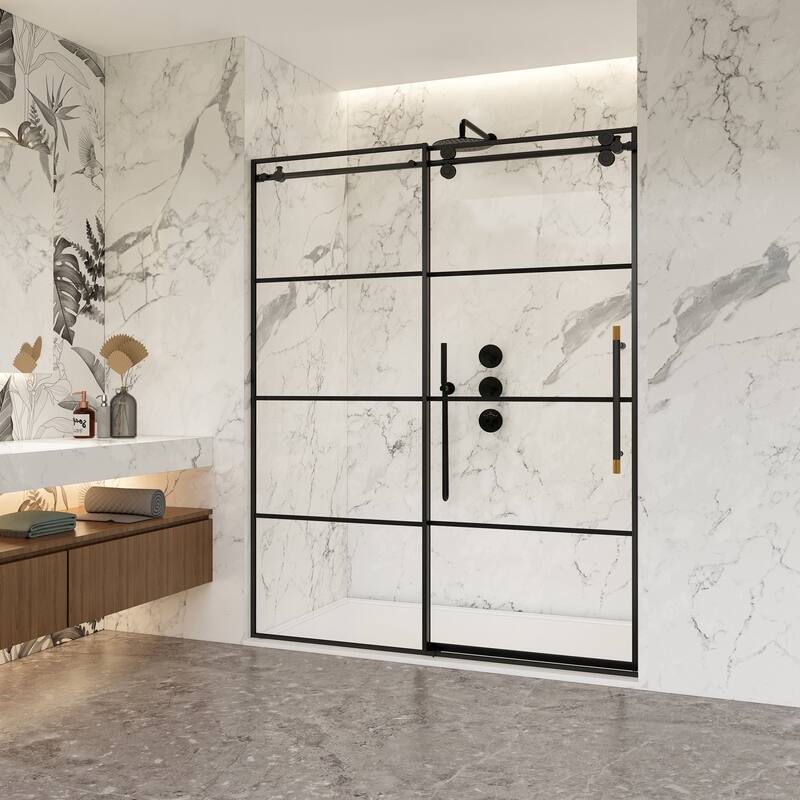 Miseno MSD-LOSA-6478-SS Losar 78" High x 64" Wide Sliding Framed