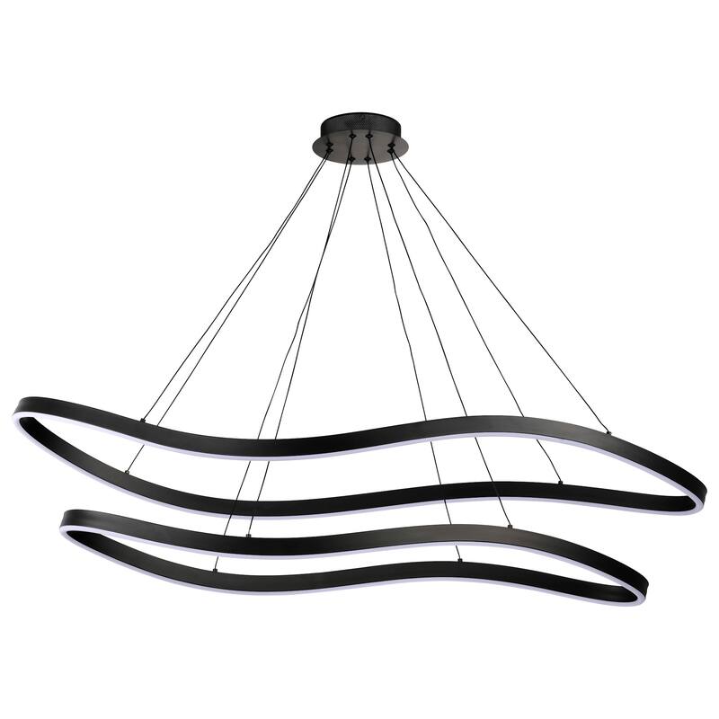 Nuvo Lighting 62/2422 Sylas 48" Wide Suspension Linear LED Pendant