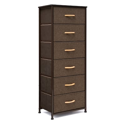 VredHom 6 Drawers Vertical Dresser Storage Tower