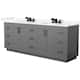 Option Dark Gray / Giotto Quartz Top / Matte Black