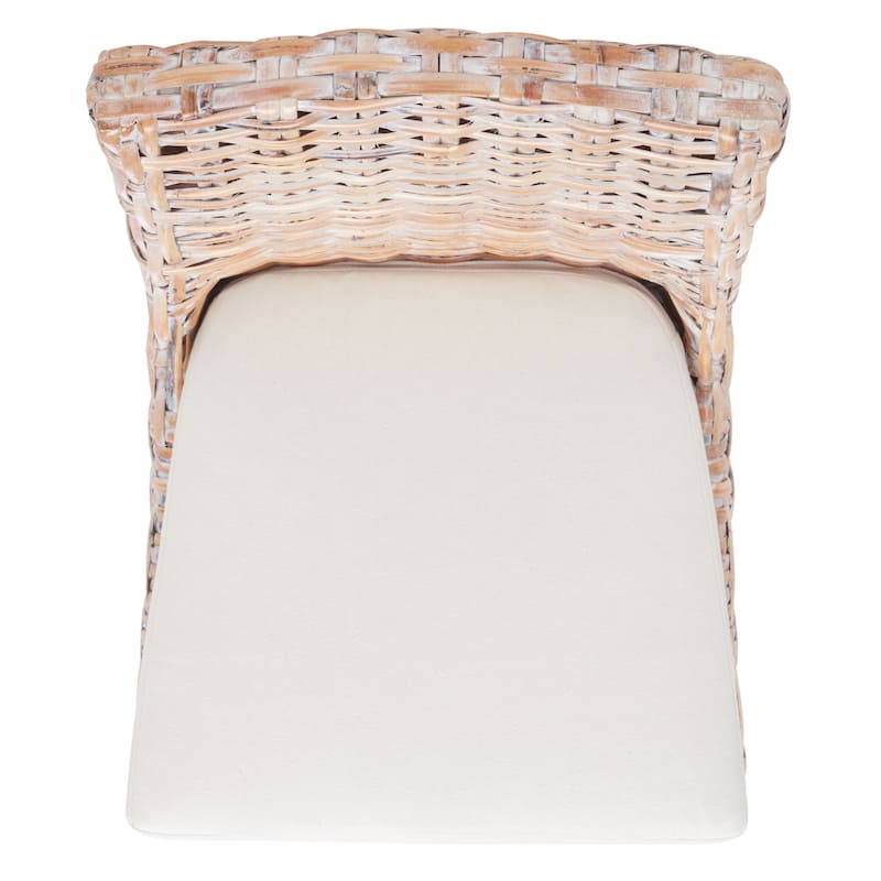 SAFAVIEH Pamella Arm Chair with Cushion - 20" W x 24" D x 39" H - 20Wx24Dx39H