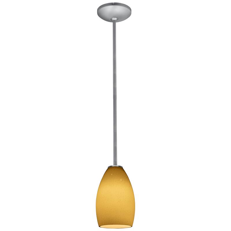 Access Lighting Champagne 1 Light LED Pendant - 5" Wide with Maya