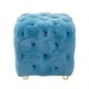 preview thumbnail 64 of 74, Modern Velvet Upholstered Storage Ottoman
