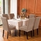 preview thumbnail 52 of 89, Subrtex Dining Chair Slipcover Set of 4 Furniture Protector Camel