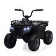 preview thumbnail 1 of 47, 12V Kids Ride On ATV, 4 Wheeler Electric Vehicle for Kids Black