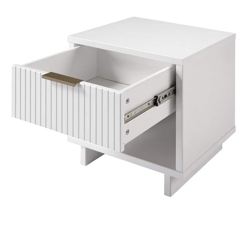 Manhattan Comfort 1.0 Granville Modern 1 Drawer Nightstand