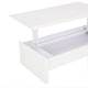 preview thumbnail 10 of 10, SAFAVIEH Kinsley White Lift-Top Coffee Table - 47.2" x 23.6" x 13.4"