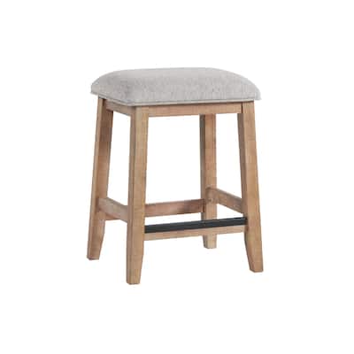 Highland Backless Stool w/Cushion Seat (Set of 2)