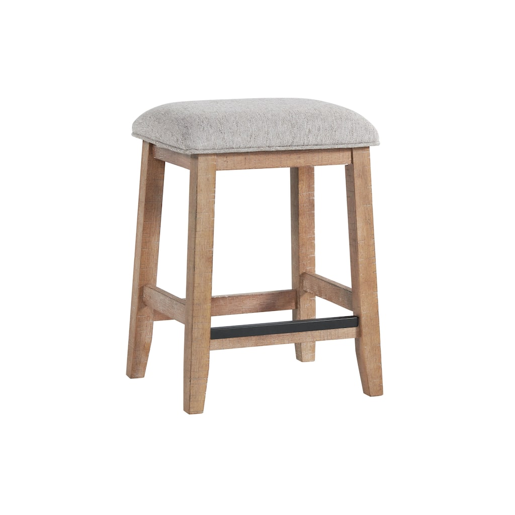 Highland Backless Stool w/Cushion Seat (Set of 2)