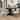 Roundhill Furniture Walton 5-Piece Round Cross-Buck Dining Set, Cross-Buck Round Table with 4 Side Chairs