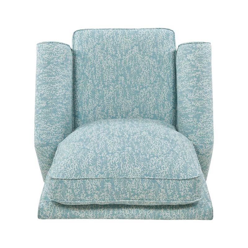 ProLounger Sky Blue Push-back Recliner Chair