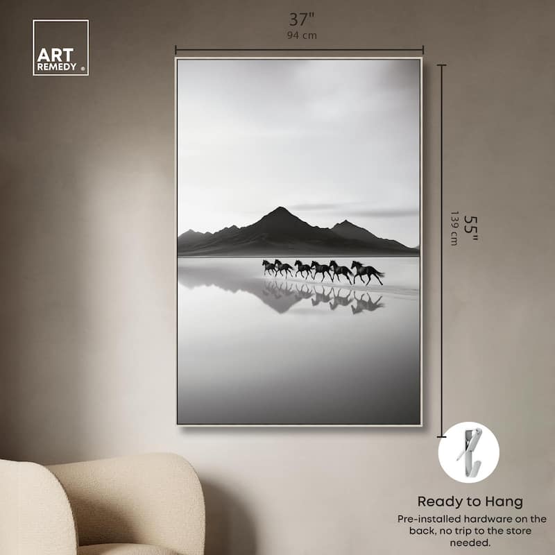 Run of Freedom I Canvas by Art Remedy