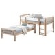 preview thumbnail 3 of 4, Dakota Wood Twin Over Twin Bunk Bed Natural