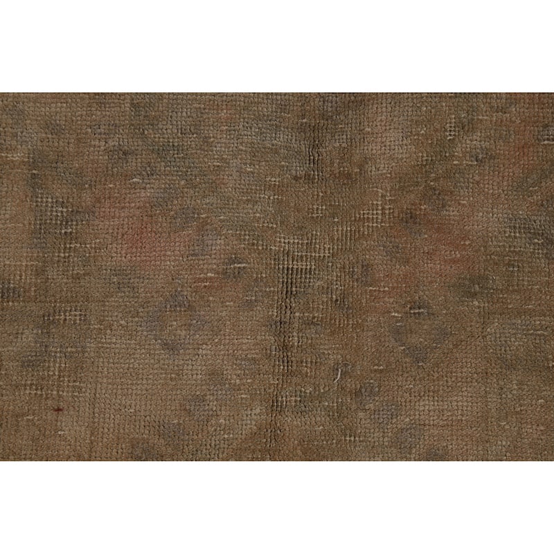 Medallion Geometric Tabriz Persian Vintage Rug Handmade Wool Carpet - 8'2" x 11'4"