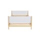 preview thumbnail 14 of 16, Twin Size Kids Bed with Built-in Bed-end Book Storage Rack, Grey