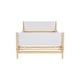 preview thumbnail 5 of 7, Twin Size Kids Bed with Built-in Bed-end Book Storage Rack, White