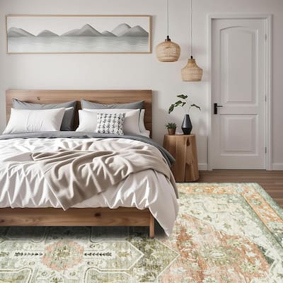 Bohemian Faux Cashmere Rug