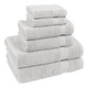 preview thumbnail 81 of 89, American Soft Linen Bekos 6 Piece Towel Set, 100% Cotton Bath Towel Set for Bathroom