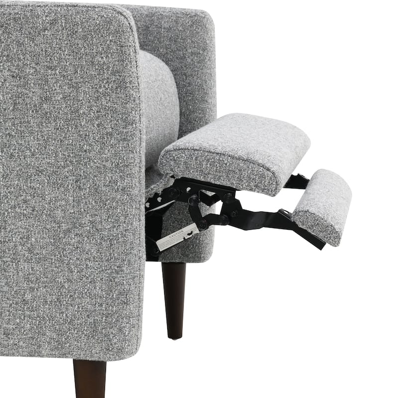 Furniture of America Selric Modern 31-inch Upholstered Push Back Recliner