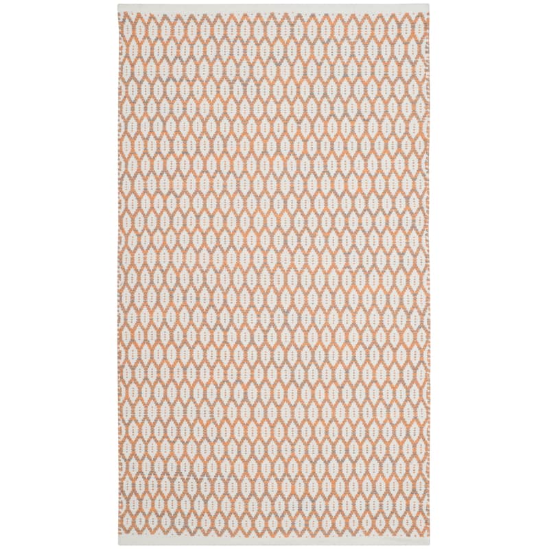 SAFAVIEH Handmade Flatweave Montauk Cassidy Casual Cotton Rug
