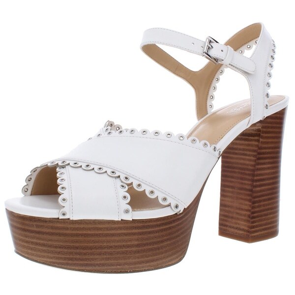 michael kors jessie leather sandal