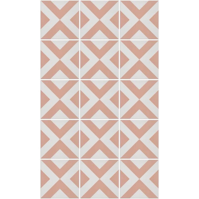 Shaw 439TS Nexus - 8" x 8" Square Floor and Wall Tile - Matte Visual - - Millennial