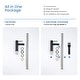 preview thumbnail 162 of 177, Luxury Single Hole Bathroom Faucet