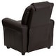 preview thumbnail 84 of 189, Contemporary Kids Recliner with Cup Holder and Headrest - 24"W x 21.5" - 36.5"D x 27"H