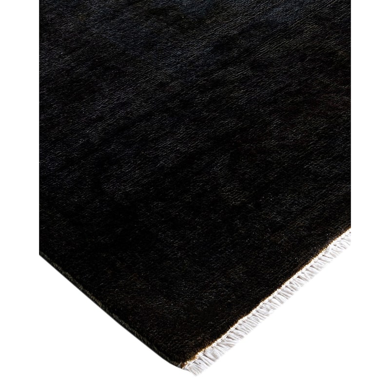 Vibrance One-of-a-Kind Hand-Knotted Area Rug - Brown, 5' 2" x 7' 7" - 5' 2" x 7' 7"