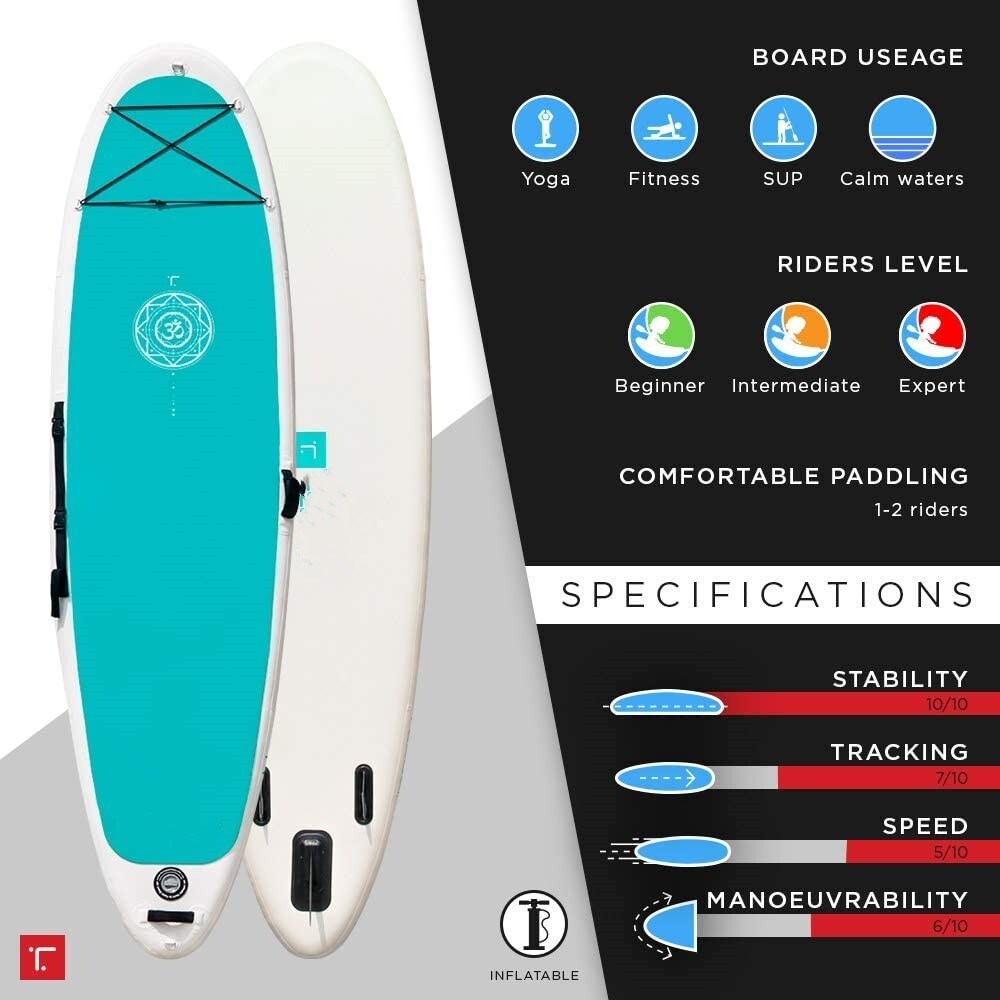 On's ZEN 10'2\" × 33\" WATER SIDE SUPボード On's ZEN 10'2