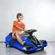 preview thumbnail 11 of 25, 12V Electric Drift Go Kart for Kids with 2 Speeds, Music, Lights & Slow Start, 5 MPH Ride-On Car Toy for Ages 8-12