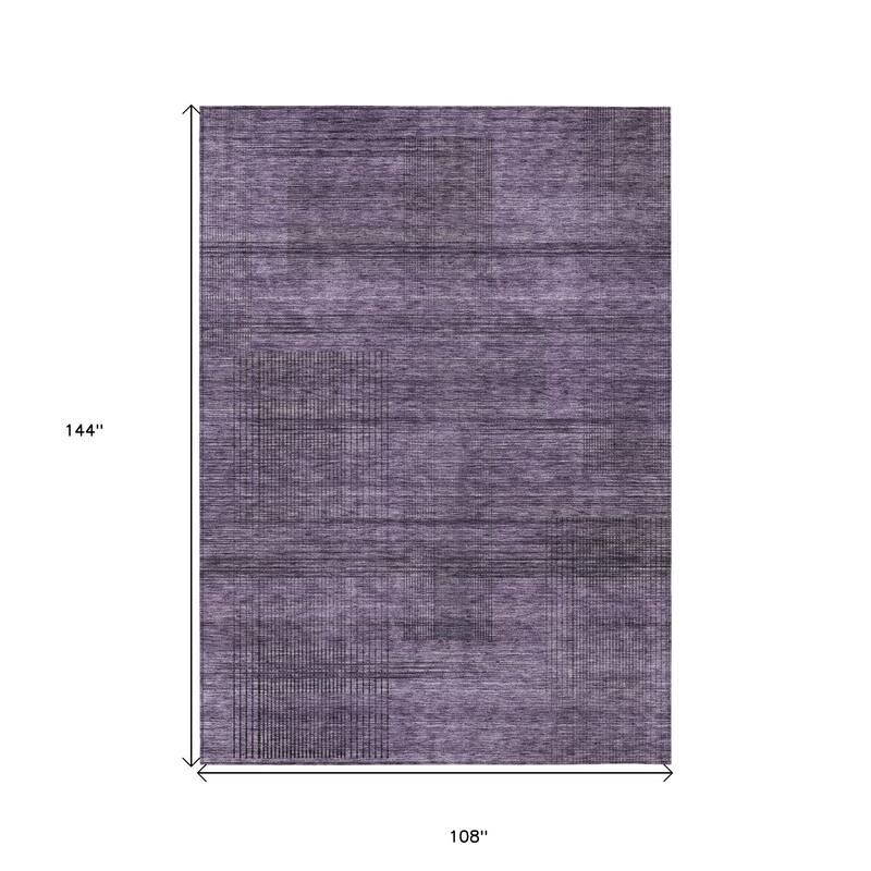 HomeRoots Striped Transitional Rectangle Outdoor Rug