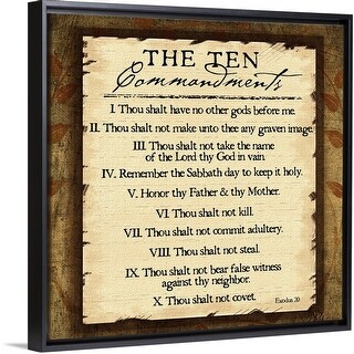 Empty Commandments