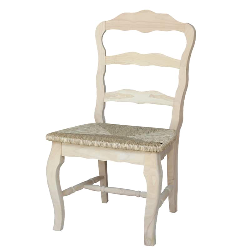 International Concepts Solid Wood Versailles Side Chairs - Set of 2