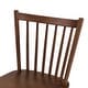preview thumbnail 8 of 22, Solid Wood Spindle Dining Chairs Set of 4 - 18" H