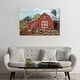 preview thumbnail 6 of 7, iCanvas "Red Country Barn" by Marie Elaine Cusson Canvas Print 32x48x1.5