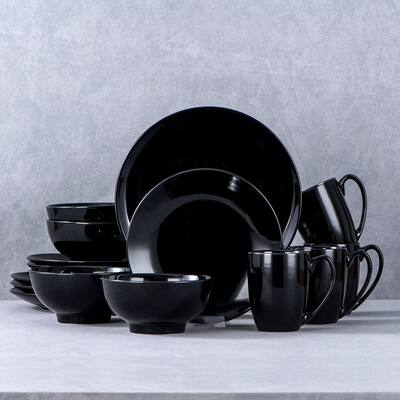 LOVECASA 16-Piece Porcelain Dinnerware Set (Service for 4)