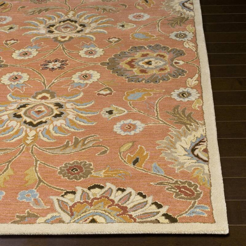 Livabliss Caesar Updated Traditional Paisley Hand Tufted Area Rug.