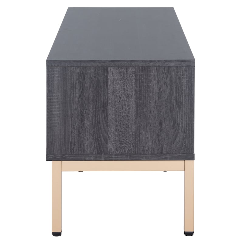 SAFAVIEH Britany 1-Door Media Stand (Fits Up To A 50" Flatscreen TV) - 46.9 In. W x 15.4 In. D x 18.7 In. H - 47Wx15Dx19H