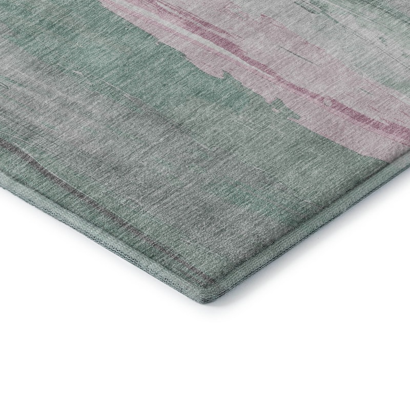 Premium Washable Super Soft Modern Brushstrokes Mayfield Rug