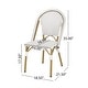 preview thumbnail 26 of 49, Elize Outdoor French Cafe Chairs (Set of 4) by Christopher Knight Home