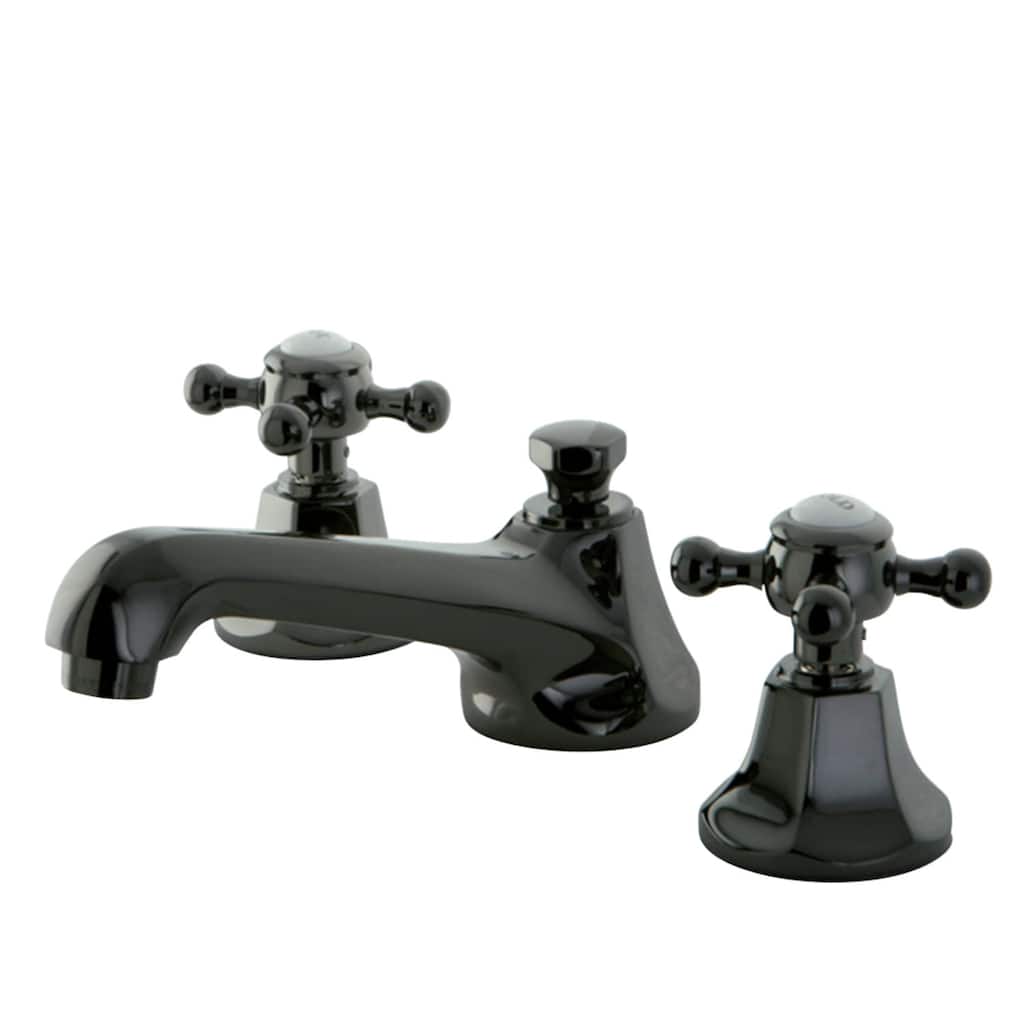 Kingston Brass Water Onyx Widespread Bathroom Faucet - Free Pop Up