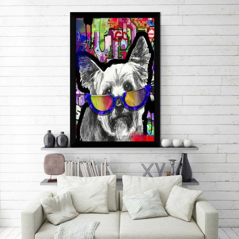 "Yorkie" by Jodi Print on Acrylic
