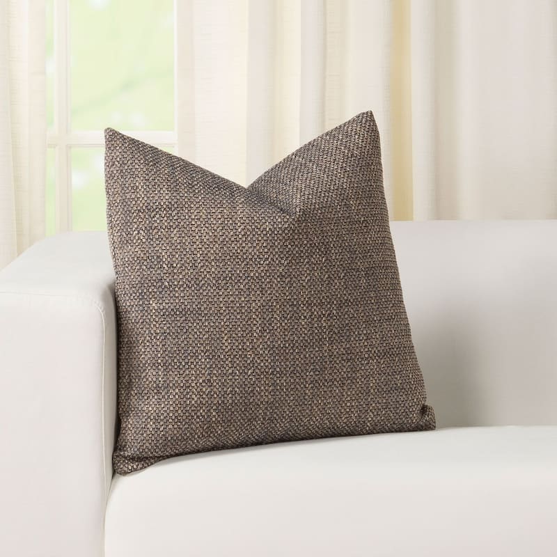 Bluebells Woven Throw Pillow - 18 x 18