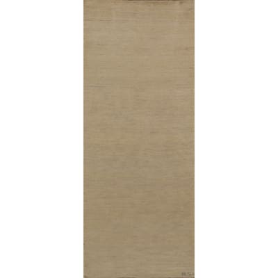 Gabbeh Contemporary / Modern Runner Rug Handmade Wool Carpet - 2'11"x 10'1"