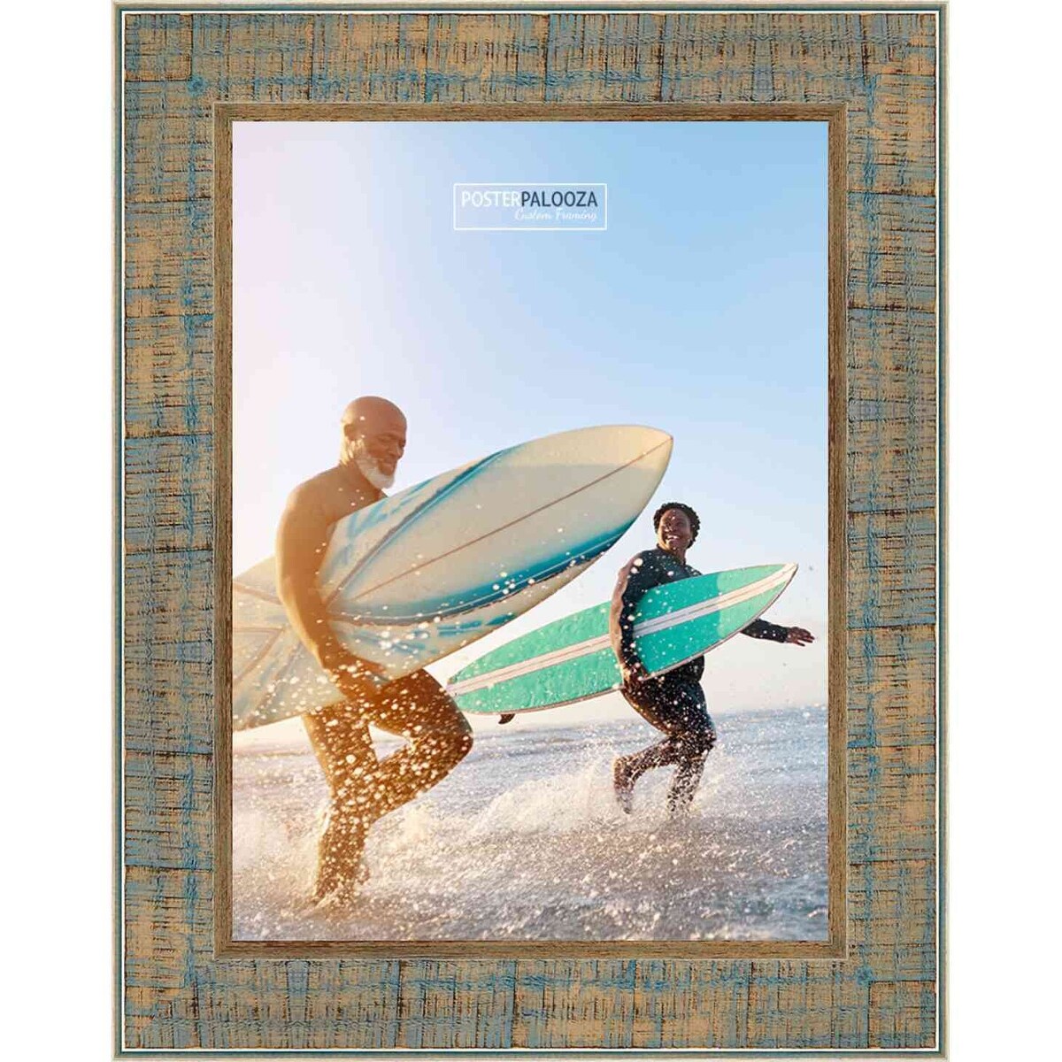 全国送料無料の通販 16x12 Distressed/Aged Complete Wood Picture Frame with UV インテリア雑貨