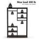preview thumbnail 11 of 22, Large closet organizer Double Hanging Rod Clothes Garment Racks with Storage Shelves