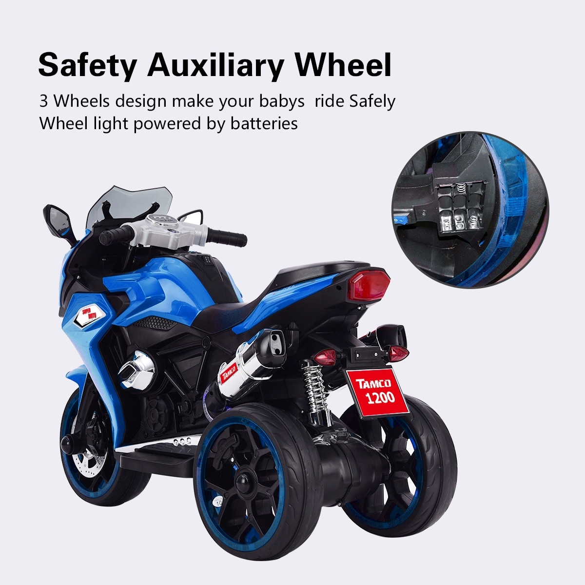 Kids on sale battery motorcycle