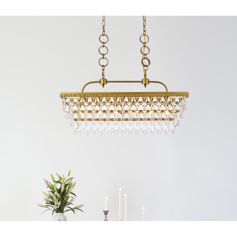 Nasir 32 inch Rectangle Pendant - N/A