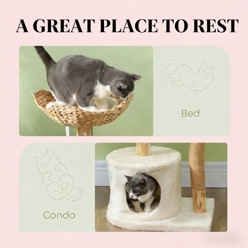 Cat Tree,Cat Tree with Scratching Post